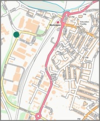 Derwent Drive, Caspian Restaurant, End of Terrace Light Industrial Unit