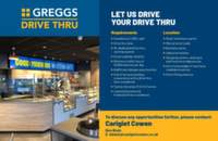 Greggs Drive Thru Opportunities